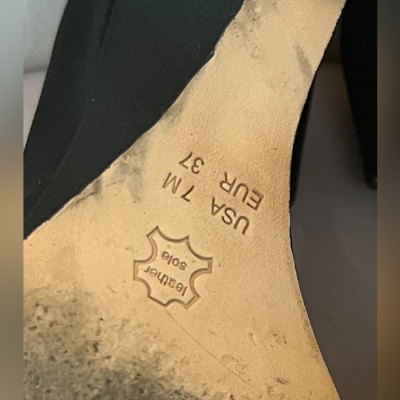 Nina Black Satin x Swarovski Brooch Pumps - Picture 6 of 6